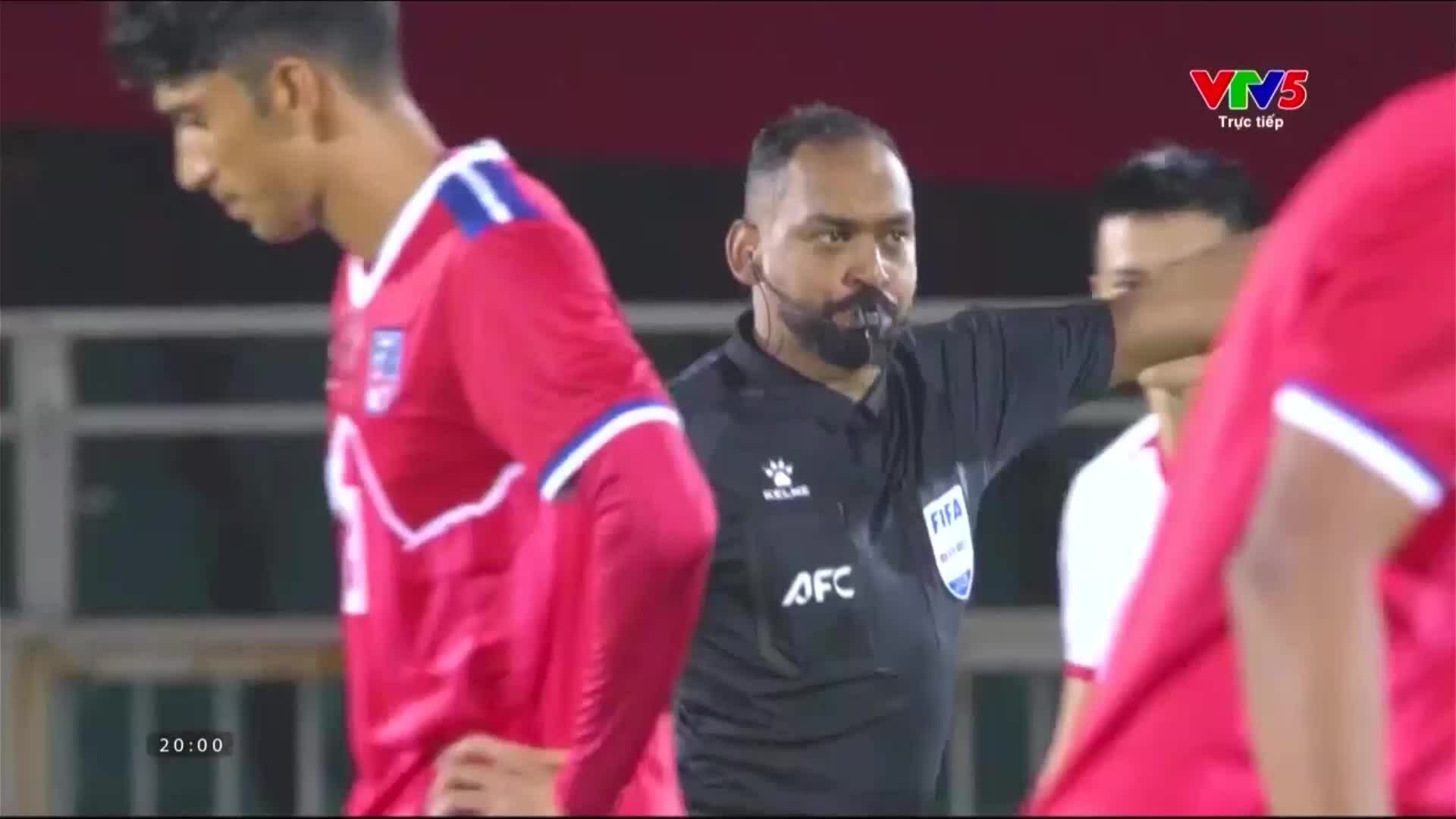 Nepal 0-1 Việt Nam