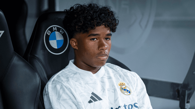 Endrick không ra sân 154 ngày, tức hơn 5 tháng qua, tại Real Madrid. Ảnh: Imago