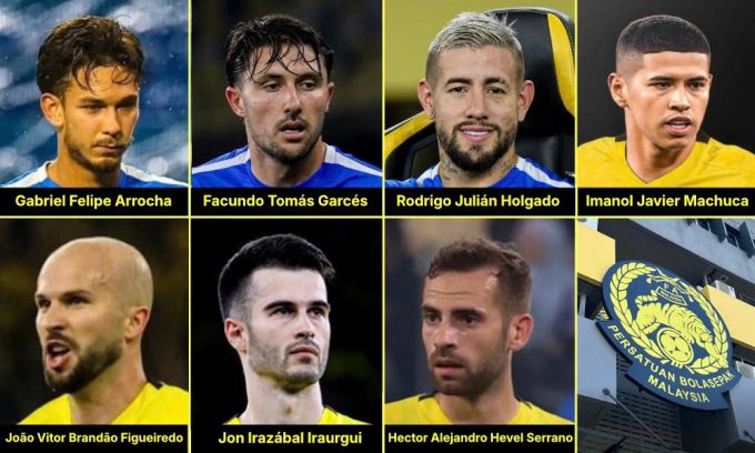 7 cầu thủ bị FIFA coi là làm giả hồ sơ để thi đấu cho đội tuyển Malaysia trong trận thắng Việt Nam 4-0 ở vòng loại Asian Cup 2027 ngày 10/6/2025. Ảnh: Malaysiakini