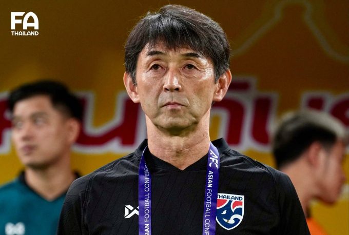HLV Masatada Ishii của đội tuyển Thái Lan. Ảnh: FAT