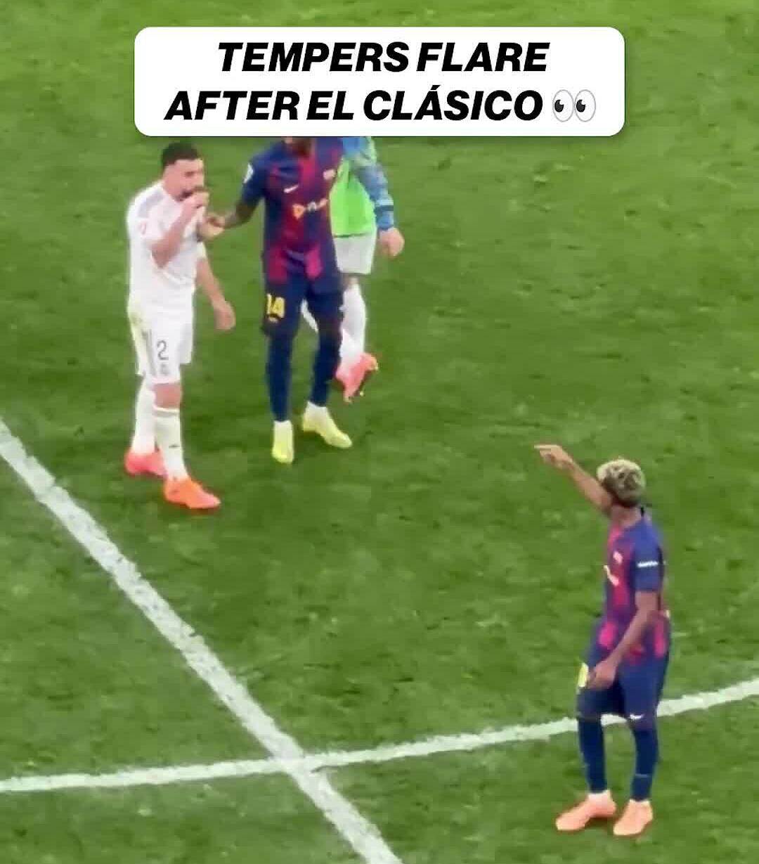 Carvajal khơi mào cho lộn xộn sau trận El Clasico