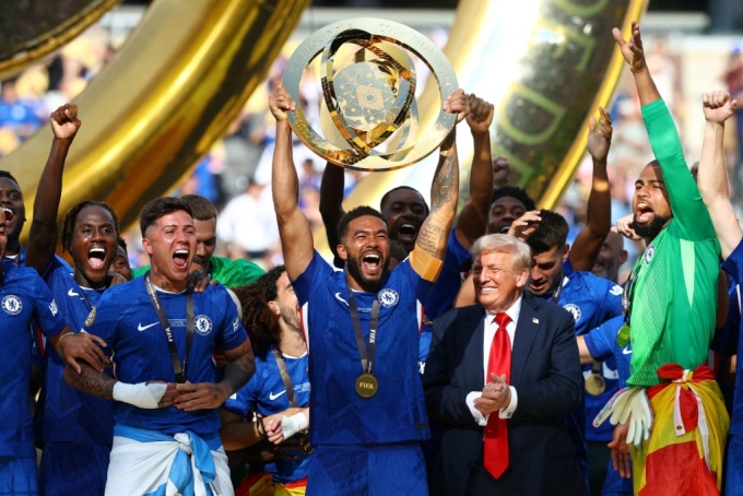 DAZN - nền tảng phát sóng thể thao trực tuyến hàng đầu - ghi dấu ấn với lượng người xem kỷ lục tại Club World Cup 2025, nhờ nguồn hậu thuẫn tài chính mạnh mẽ từ Arab Saudi. Ảnh: Reuters