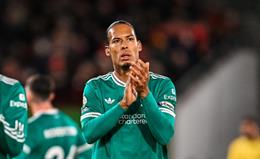 Phản ứng của Virgil van Dijk sau trận thua của Liverpool