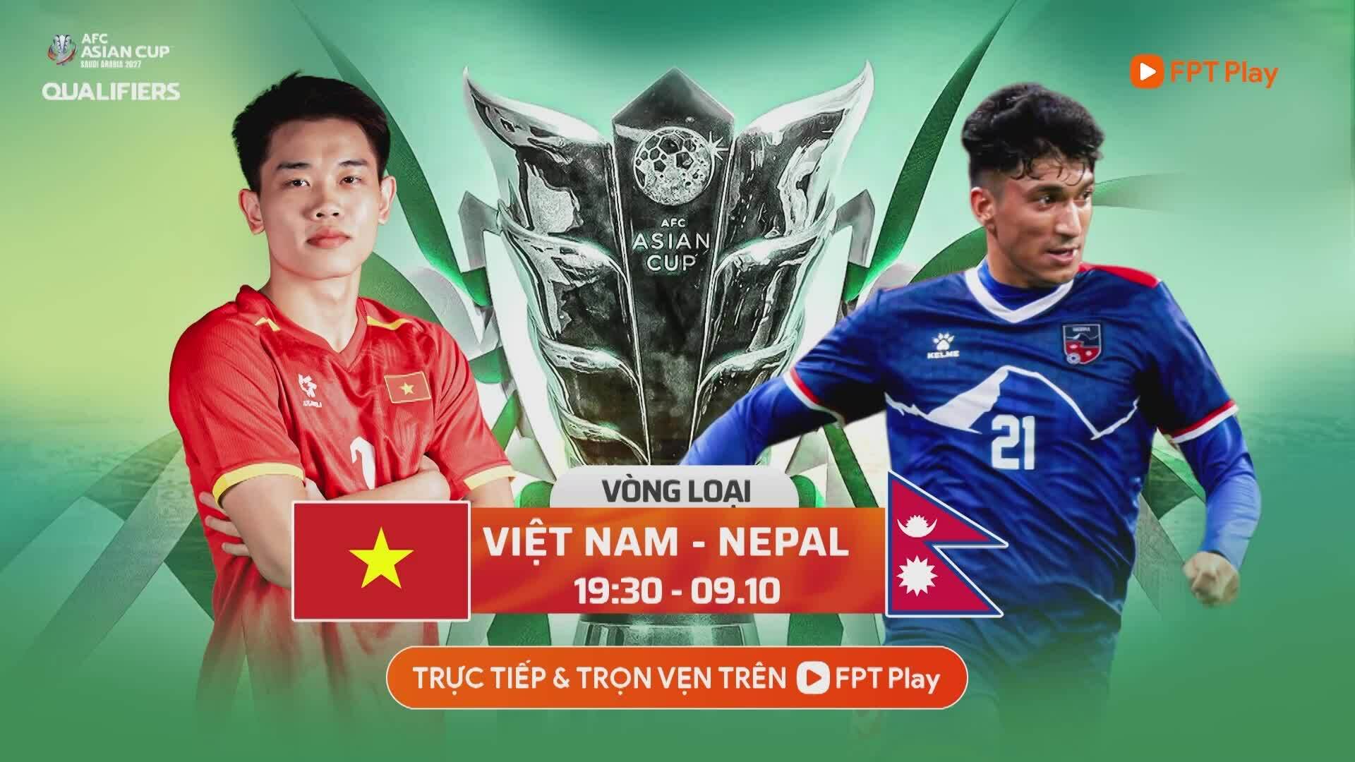 Việt Nam 3-1 Nepal