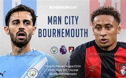 Haaland quá đáng sợ, Man City giải mã Bournemouth
